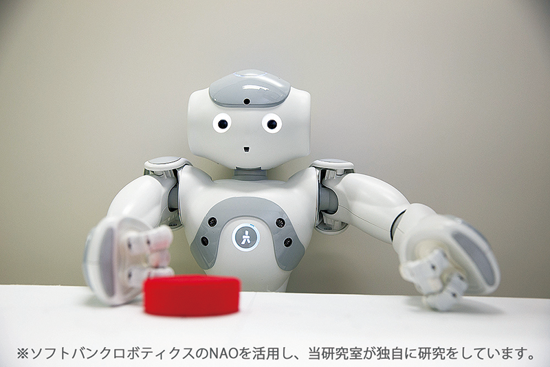 実験に使うロボット