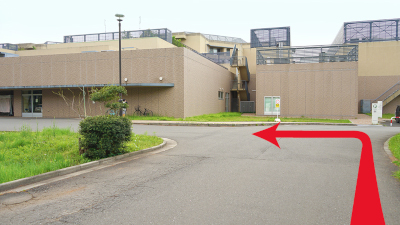 写真:病院正面口