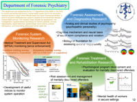 Department of Forensic Psychiatry