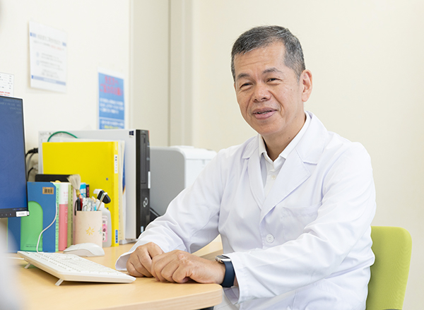脳神経小児科診療部　小牧宏文部長のポートレート