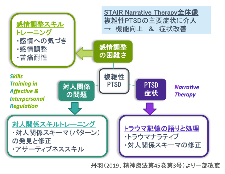 図１　STAIR Narrative Therapy全体像